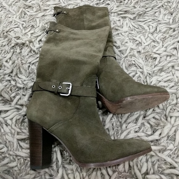 Coach Leather/ Suede boots - Picture 1 of 5